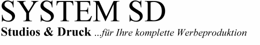 SYSTEM SD Farbdruck GmbH, Werbeagentur & Druck für erfolgreiche Werbung